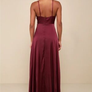 Lulu's Red Sleeveless Spaghetti Strap Sundress